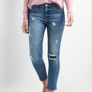 GAP Mid Rise Best Girlfriend Jeans